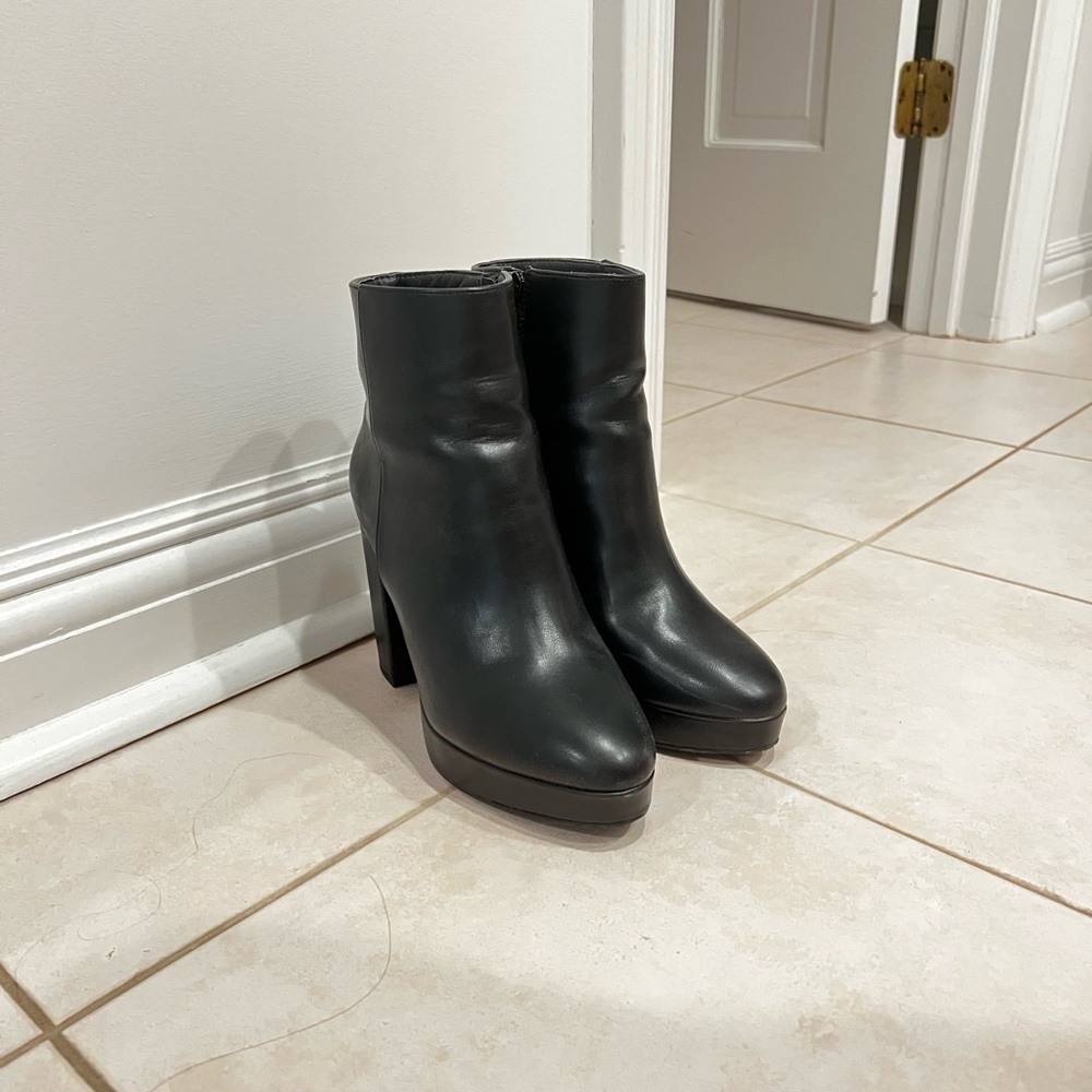 Black boots